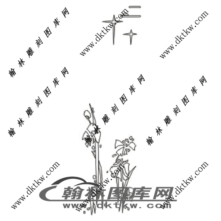 镂空花格图（ZLK-1038)展示
