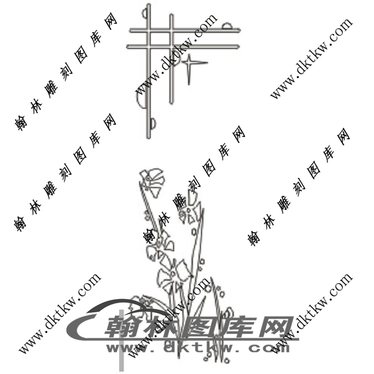 镂空花格图（ZLK-1040)展示