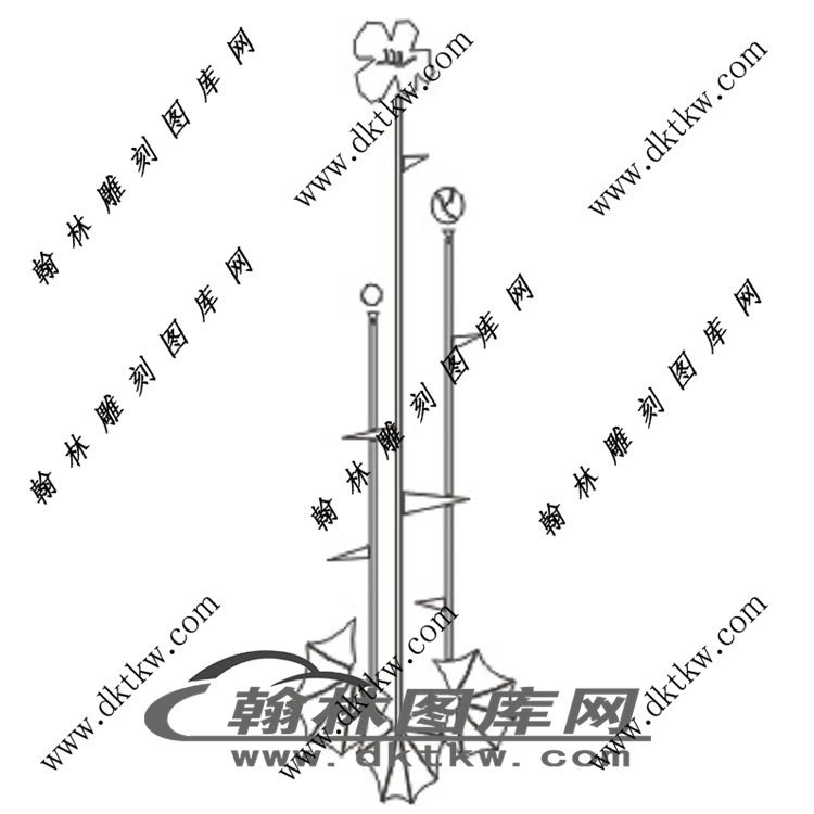 镂空花格图（ZLK-1042)展示