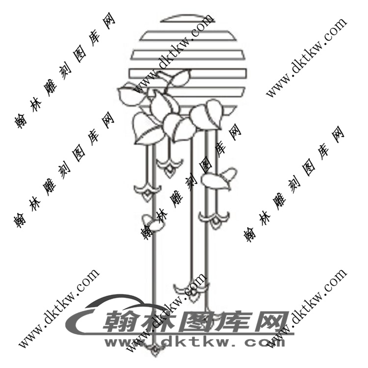 镂空花格图（ZLK-1069)展示