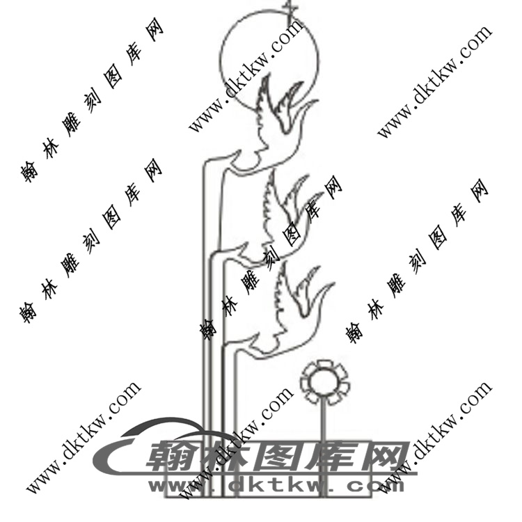 镂空花格图（ZLK-1154)展示