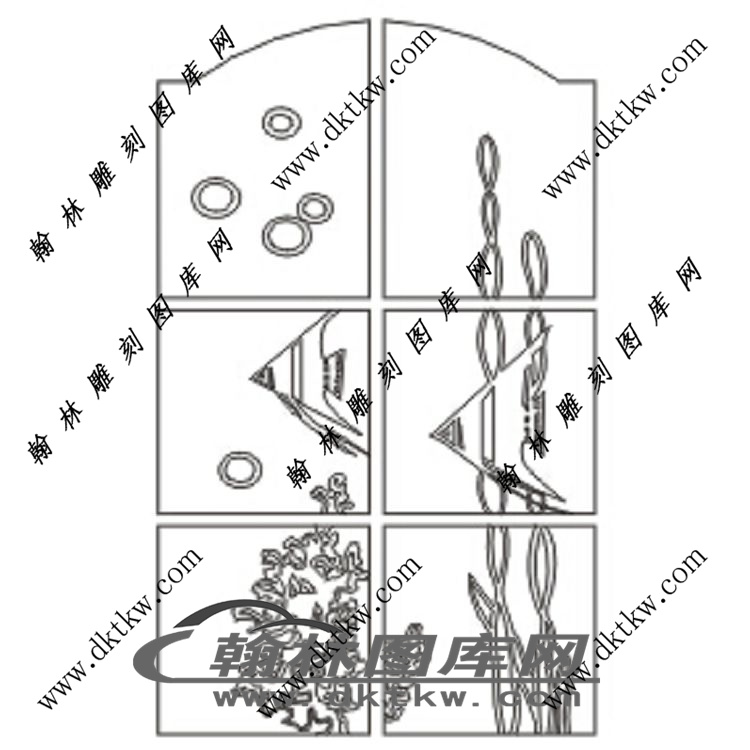 镂空花格图（ZLK-1162)展示