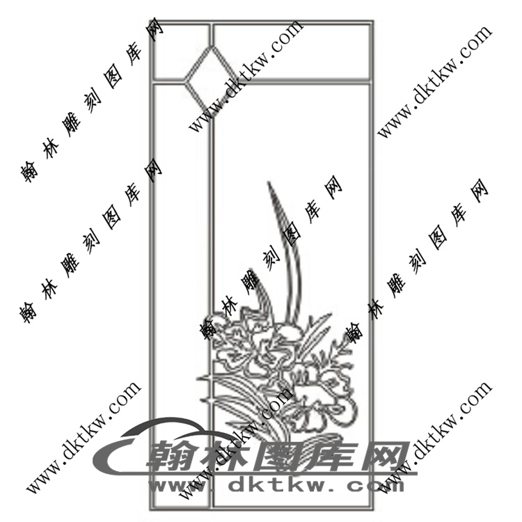 镂空花格图（ZLK-1167)展示