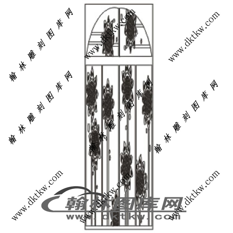 镂空花格图（ZLK-1234)展示