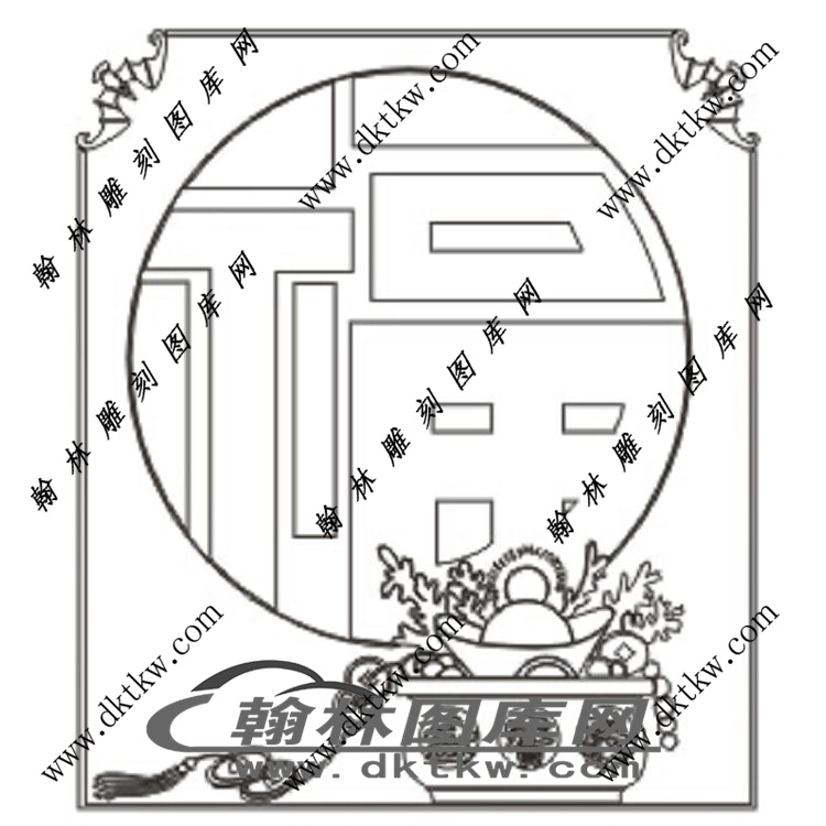 镂空花格图（ZLK-1288)展示