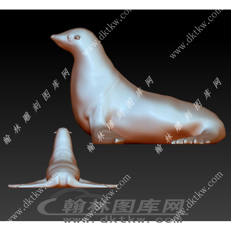 海豚立体圆雕图（YDS-179）展示