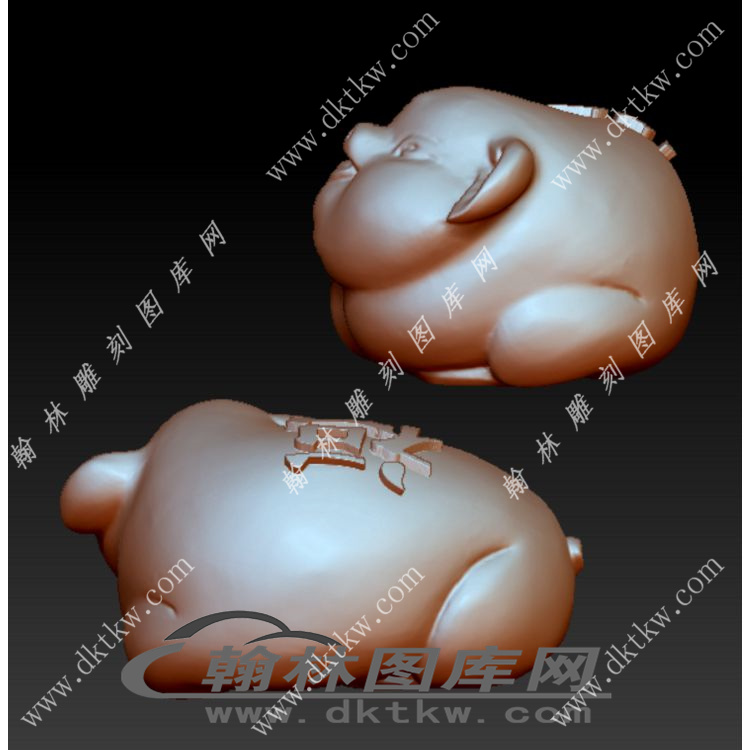 福猪立体圆雕图（YDS-166）展示
