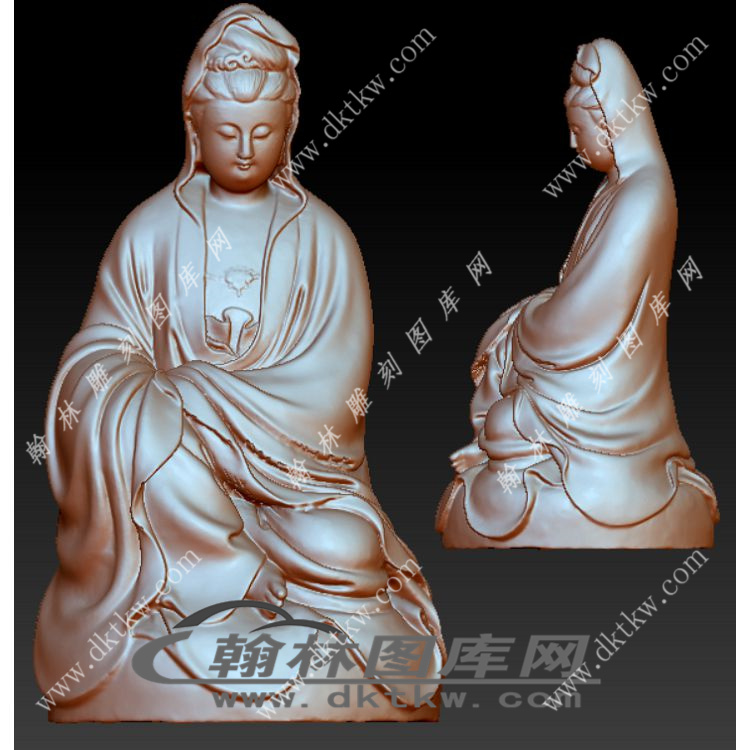 观音立体圆雕图（YDS-239）展示