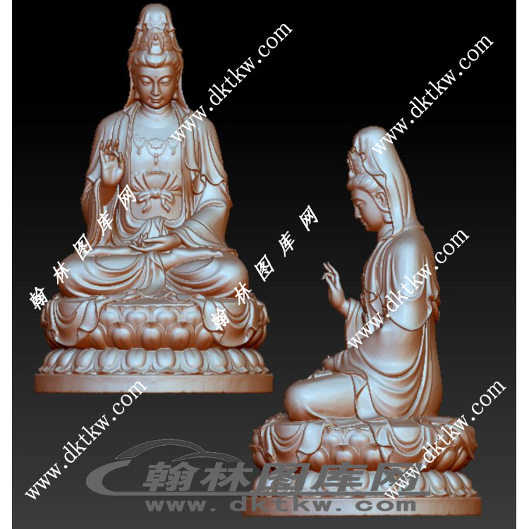 观音立体圆雕图（RNG-239）展示