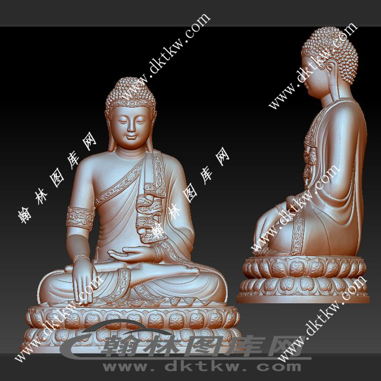 泰国佛像立体圆雕图（SKT-194）展示