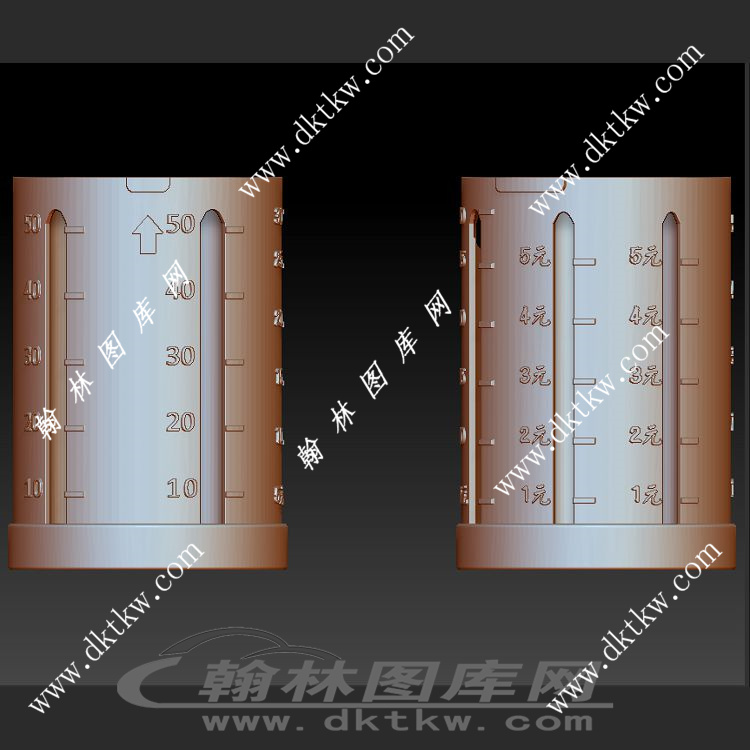存钱罐立体圆雕图（SKT-044）展示