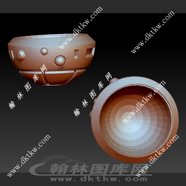 蛋杯立体圆雕图（SKT-319）展示