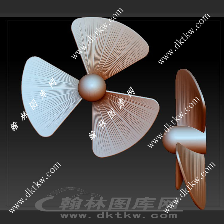 风机叶片工具立体圆雕图（SKT-700）展示