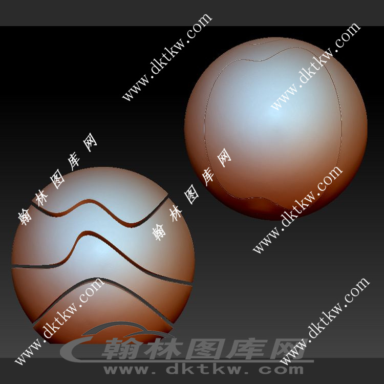 球体拼图立体圆雕图（SKT-415）展示