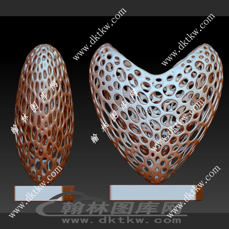 心型立体圆雕图（SKT-520）展示