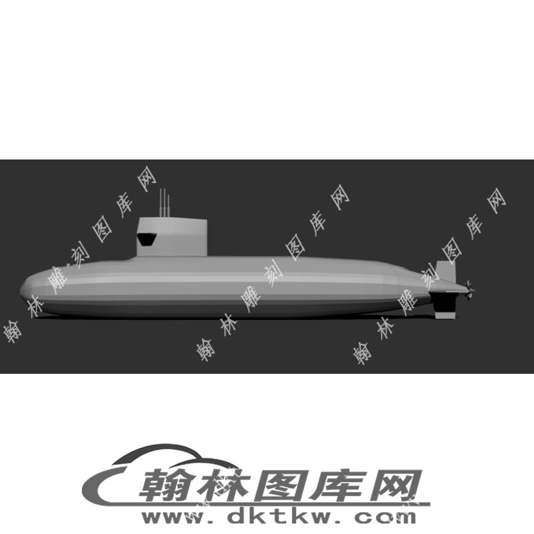 潜艇立体圆雕图（YDS-519）展示