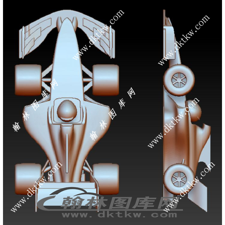 F1赛车立体圆雕图（RNG-265）展示