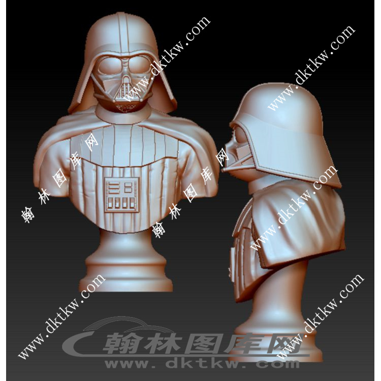 达斯·维德立体圆雕图（RNG-028）展示