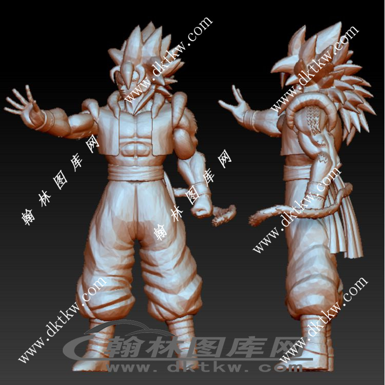 超级赛亚人立体圆雕图（RNG-358）展示