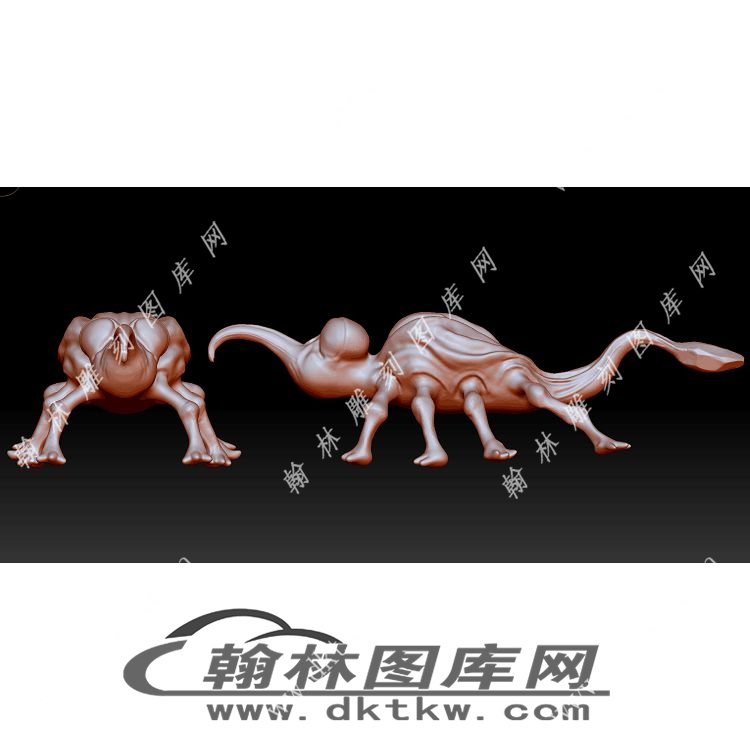 怪物立体圆雕图（YDS-833）展示