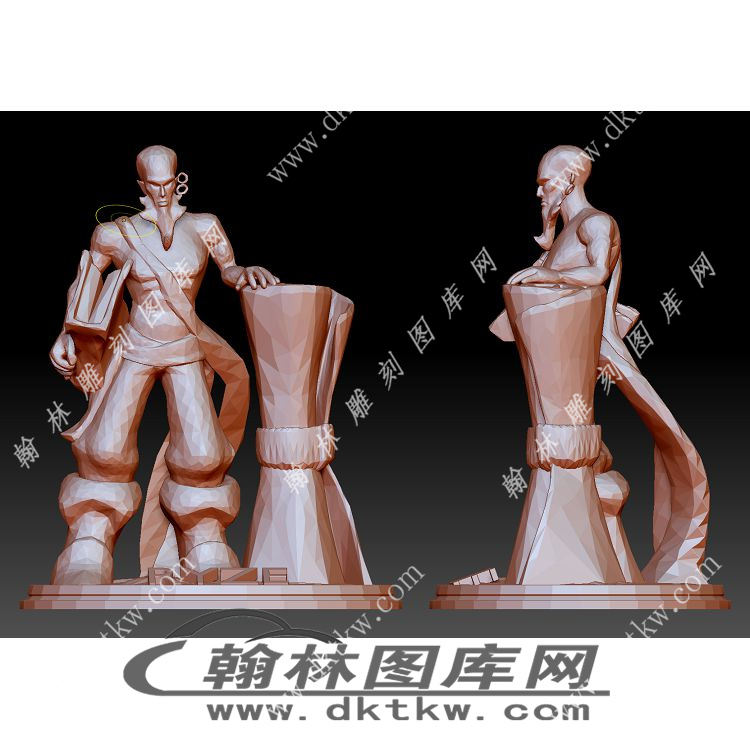 流浪法师 瑞兹立体圆雕图（YDS-876）展示
