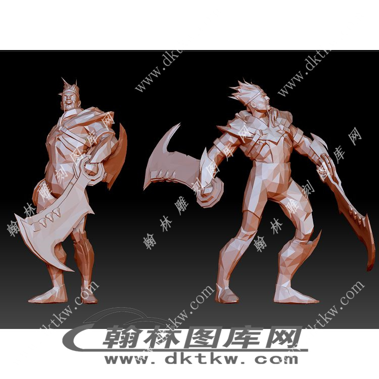 荣耀行刑官立体圆雕图（YDS-882）展示