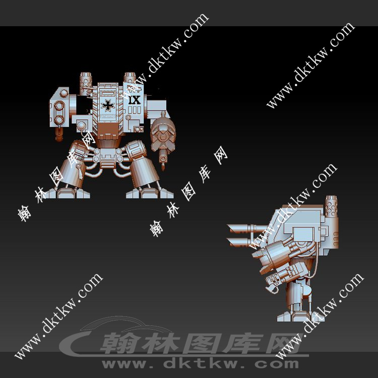 机器人立体圆雕图（SKT-243）展示