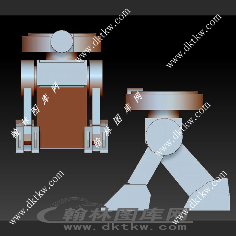 机器人立体圆雕图（SKT-356）展示