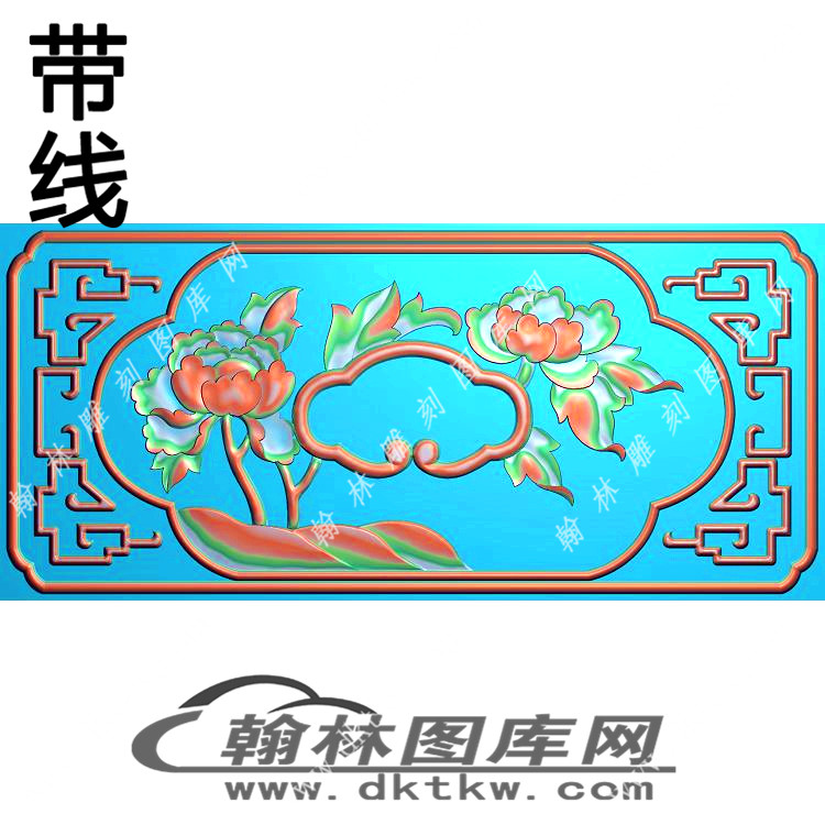 荷花抽斗精雕图（EDG-045）展示