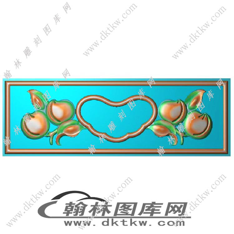 马宅沙发桃抽斗精雕图（EDG-059）展示