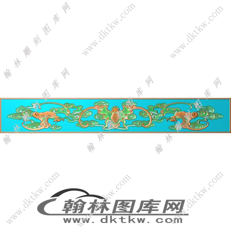 书柜抽斗蝙蝠精雕图（EDG-076）展示