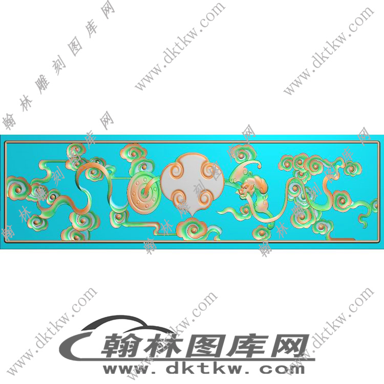 祥云抽斗精雕图（RNG-466）展示