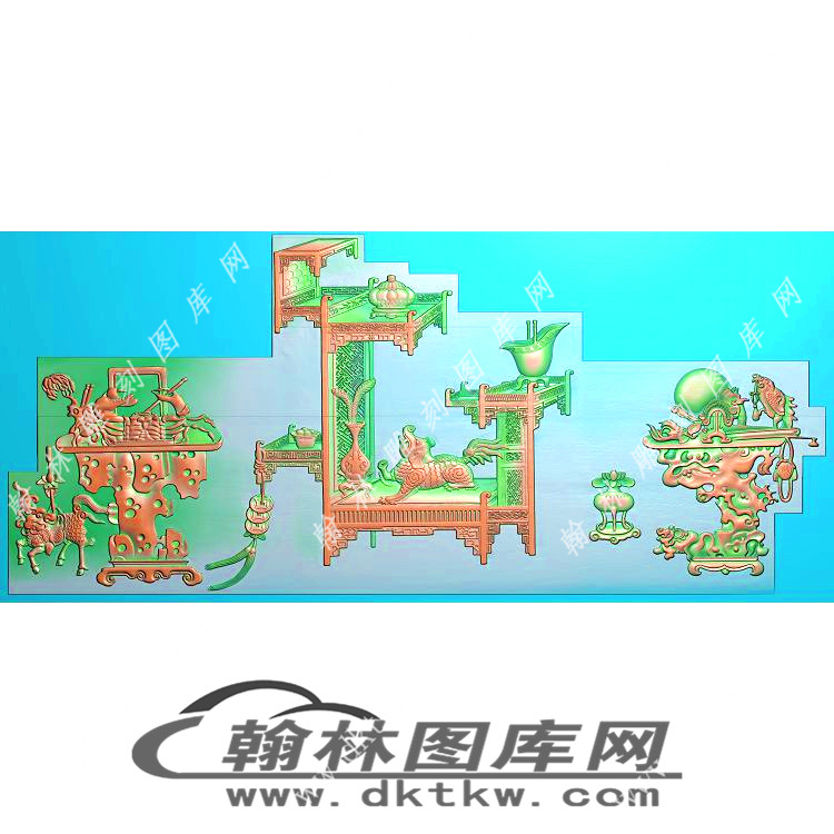 靠背精雕图（EDG-184）展示