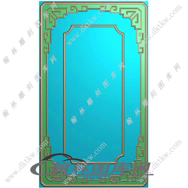 博古框精雕图（EDG-379）展示