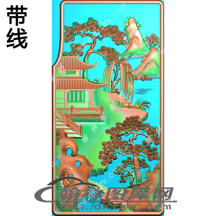 建筑精雕图（RNG-518）展示