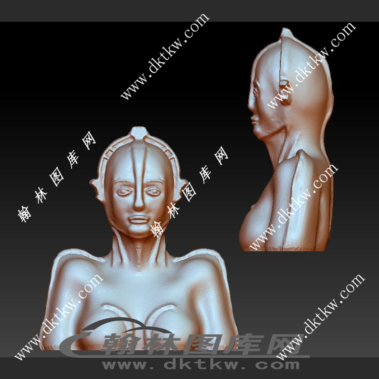 玛丽亚立体圆雕图（SKT-391）展示