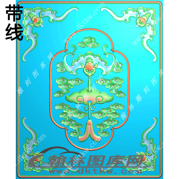 福庆有佘门板精雕图（EDG-666）展示