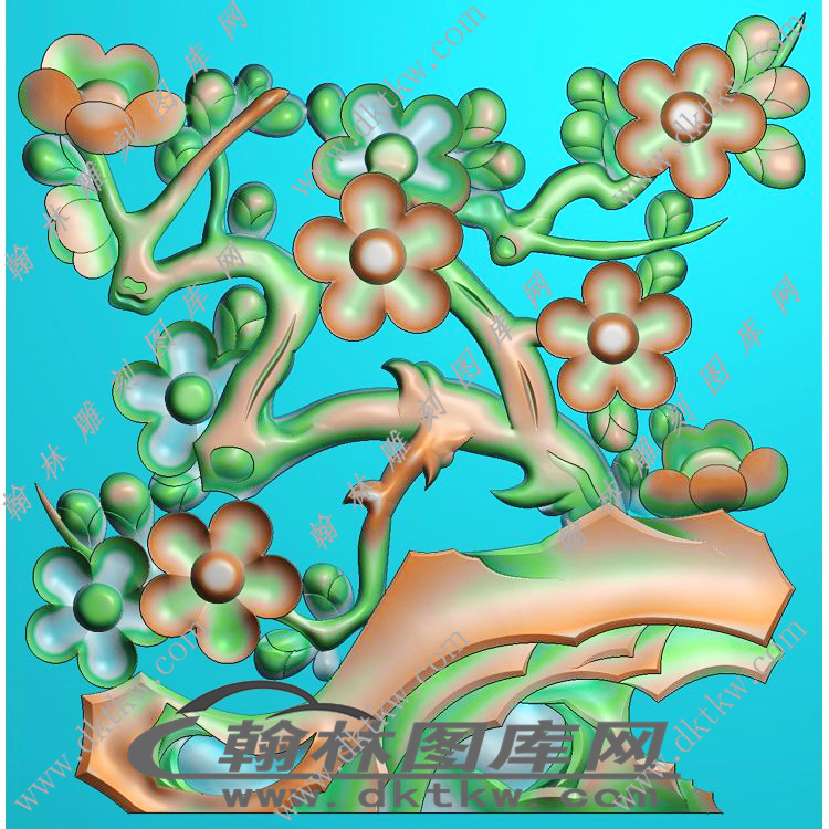 太师椅后背整精雕图（RNG-621）展示