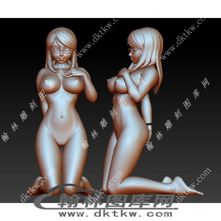 裸女立体圆雕图（YDS-628）展示