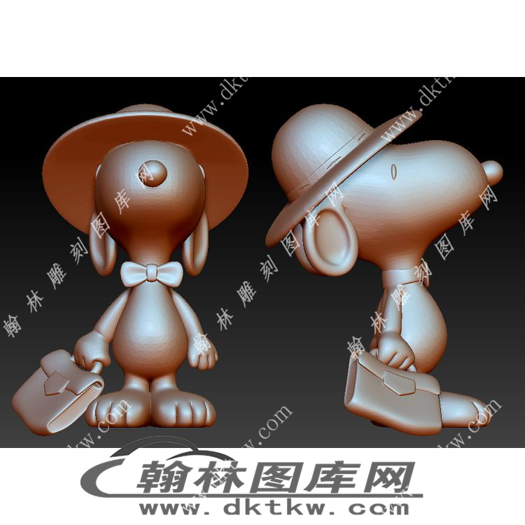 史努比立体圆雕图（YDS-621）展示