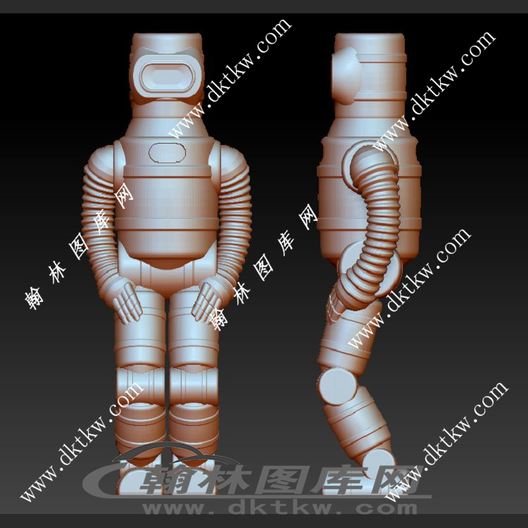 小酒桶立体圆雕图（SKT-499）展示