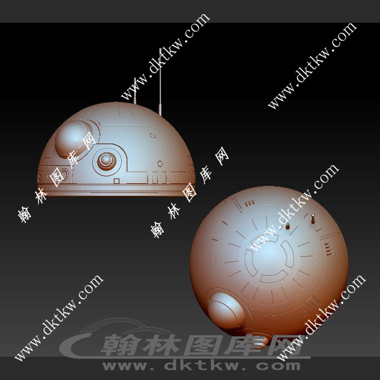 星球大战立体圆雕图（SKT-526）展示