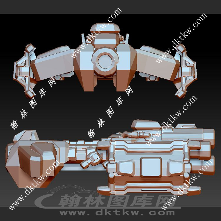 休伯利安 -星际争霸立体圆雕图（SKT-535）展示