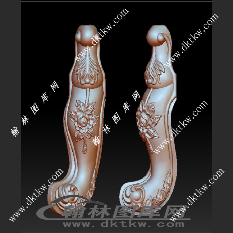 欧式脚立体圆雕图（OMG-037）展示