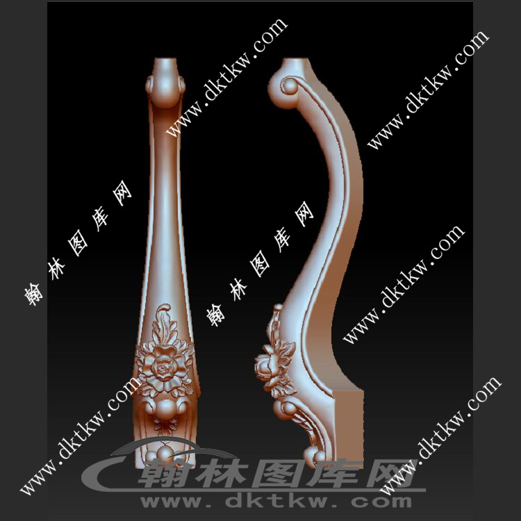 大脚立体圆雕图（OMG-052）展示