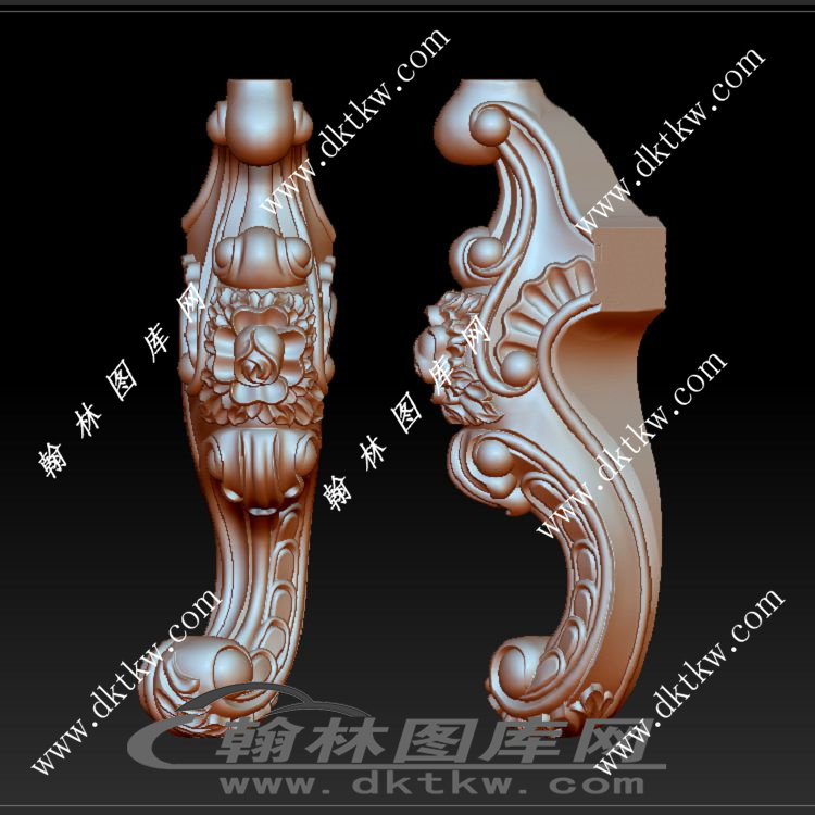 大脚立体圆雕图（OMG-051）展示