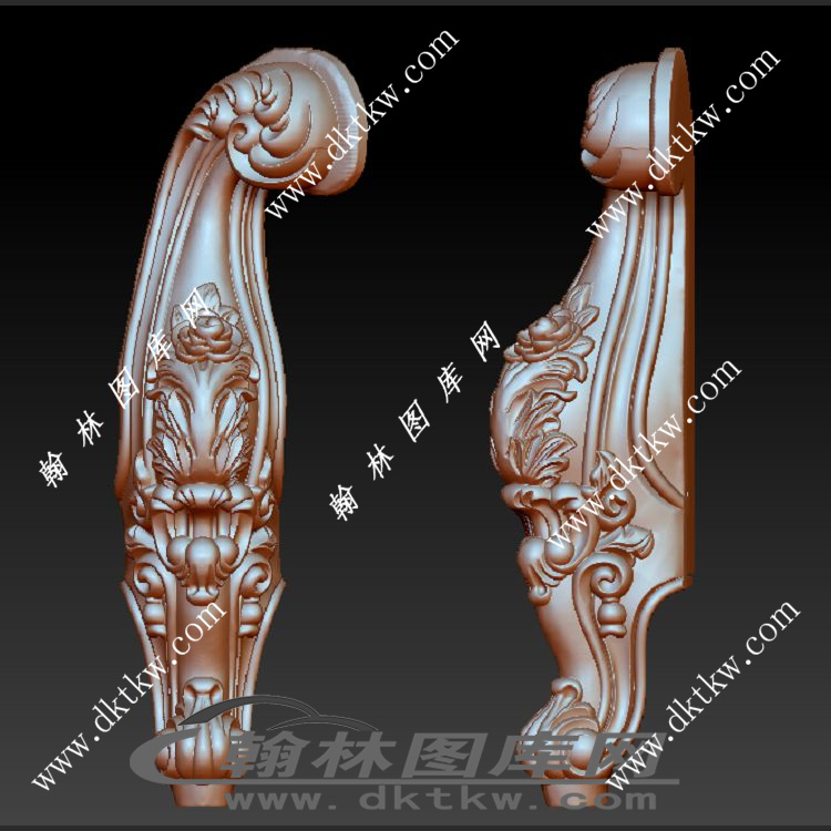 华益脚立体圆雕图（OMG-123）展示