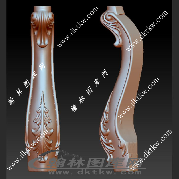 家具脚立体圆雕图（OMG-130）展示