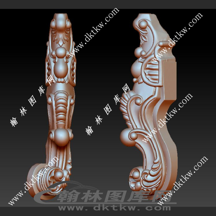 欧式脚立体圆雕图（OMG-258）展示