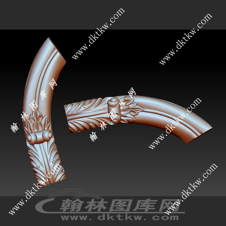 三人肩立体圆雕图（OMG-259）展示